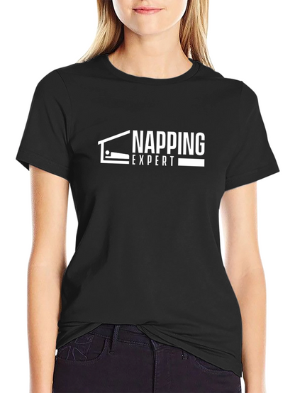 Napping Expert Graphic T-Shirt - Relax & Recharge