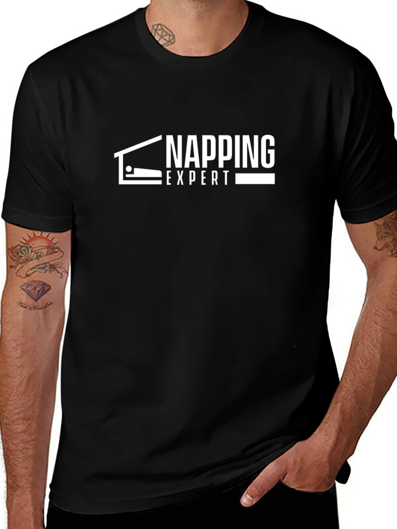 Napping Expert Graphic T-Shirt - Relax & Recharge