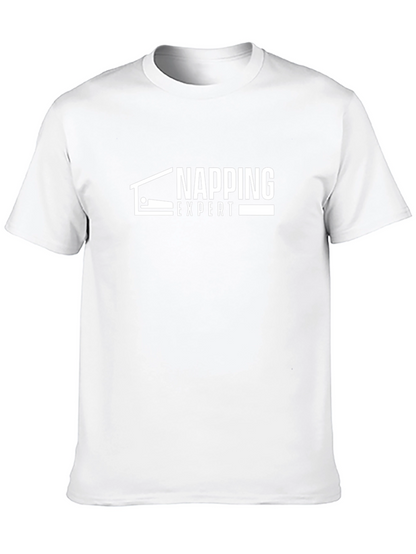 Napping Expert Graphic T-Shirt - Relax & Recharge