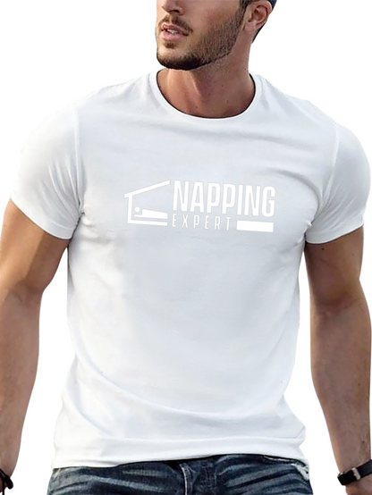 Napping Expert Graphic T-Shirt - Relax & Recharge