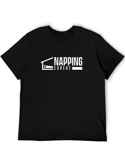 Napping Expert Graphic T-Shirt - Relax & Recharge