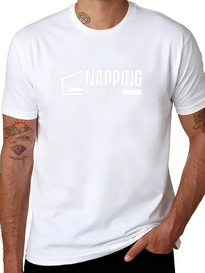 Napping Expert Graphic T-Shirt - Relax & Recharge