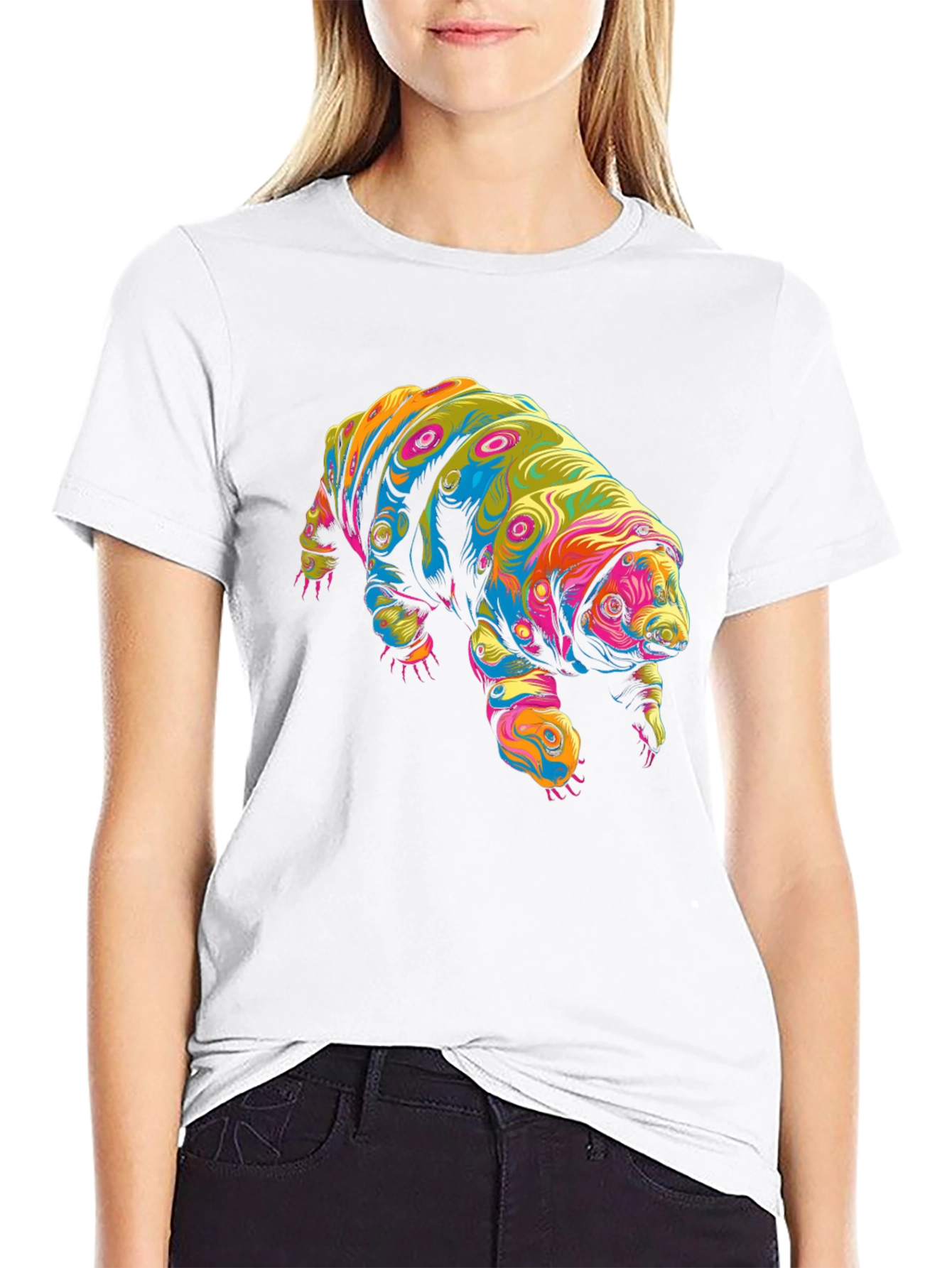 Psychedelic Tardigrade Graphic T-Shirt