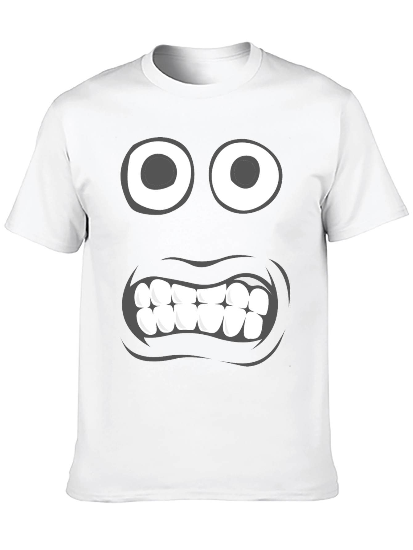 Funny Face Graphic Tee - Black