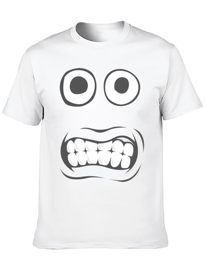 Funny Face Graphic Tee - Black