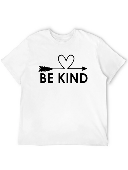 Be Kind Arrow Heart Black T-Shirt