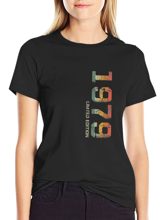 Vintage 1979 Limited Edition Black T-Shirt