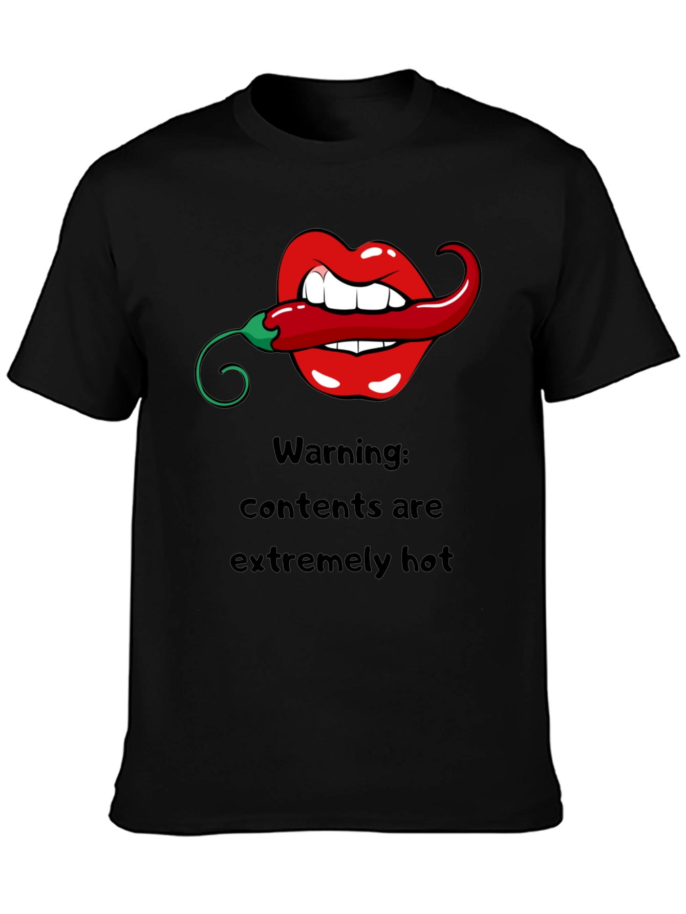 Warning: Extremely Hot Graphic T-Shirt