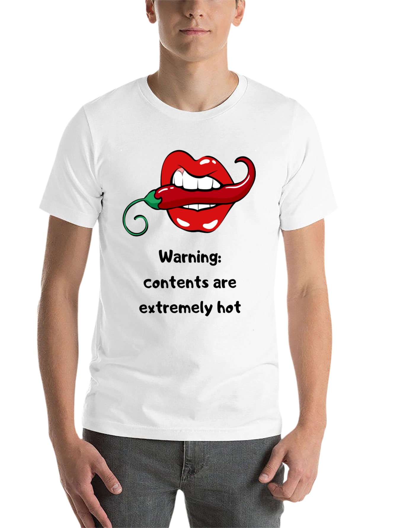 Warning: Extremely Hot Graphic T-Shirt