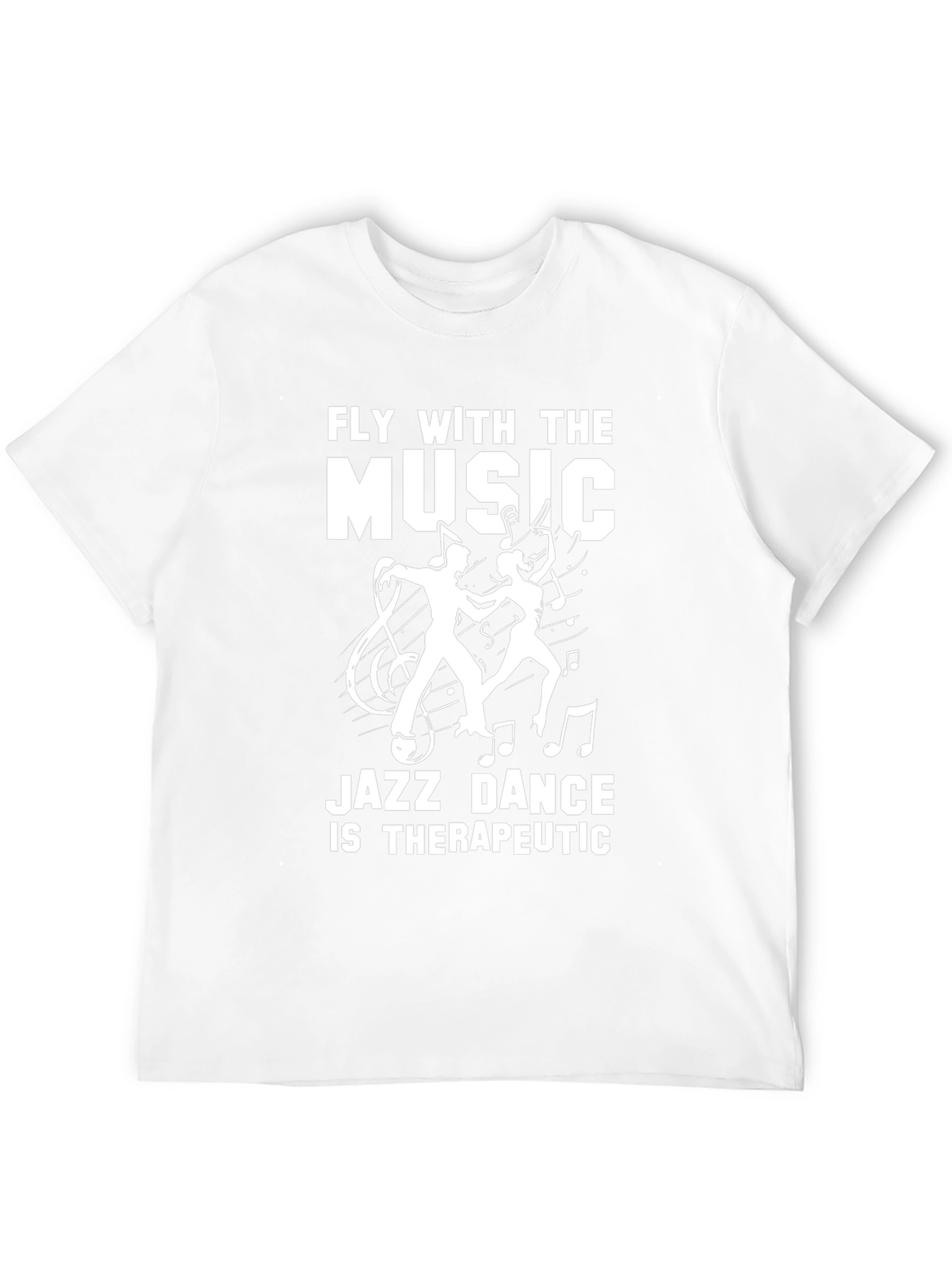 Fly with the Music Jazz Dance Graphic Tee