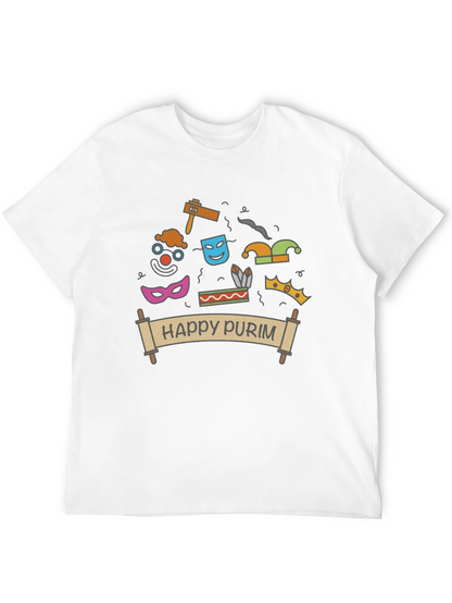 Happy Purim T-Shirt - Festive Holiday Apparel
