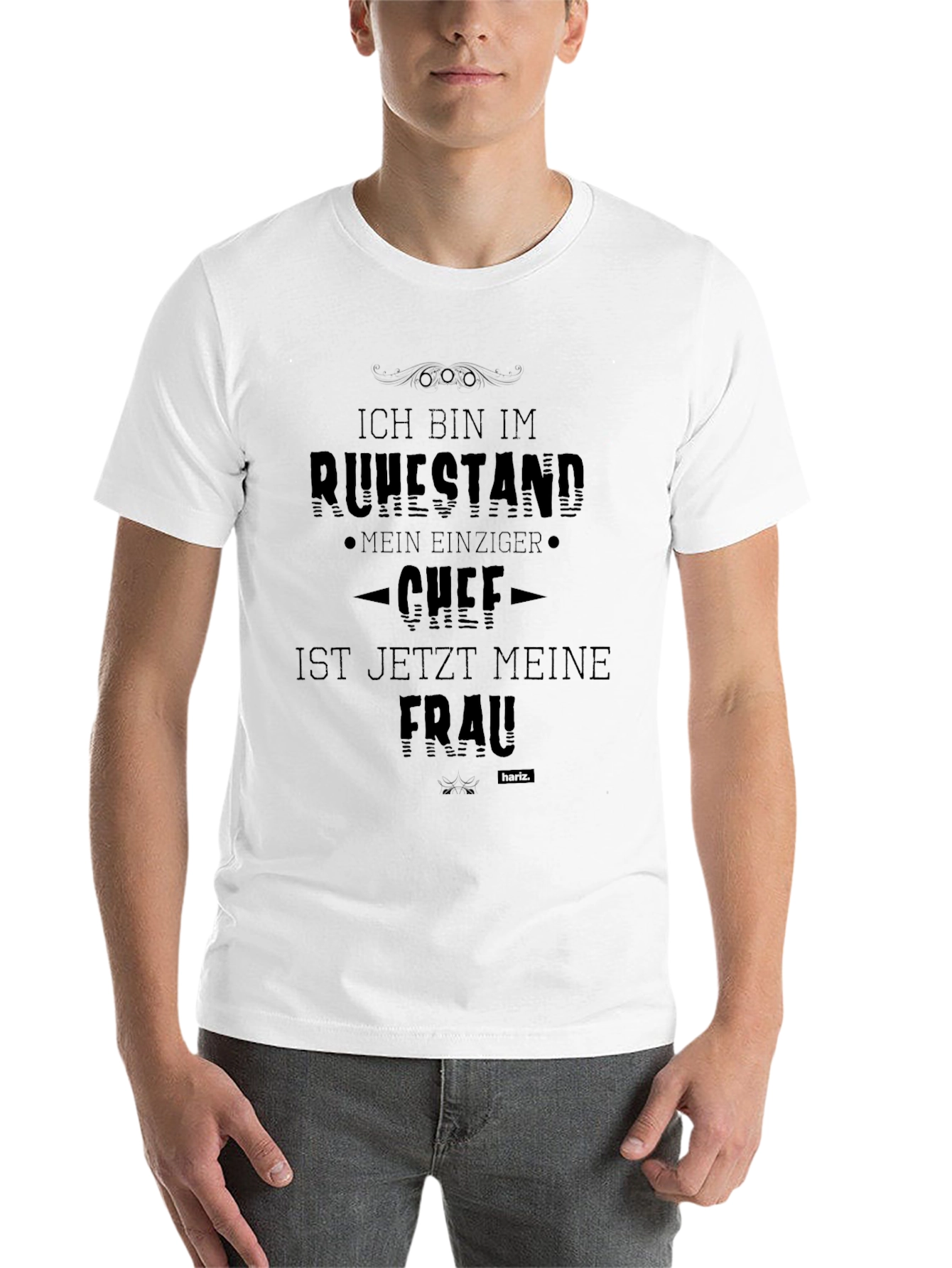 Retired Husband T-Shirt - Wife is the Boss