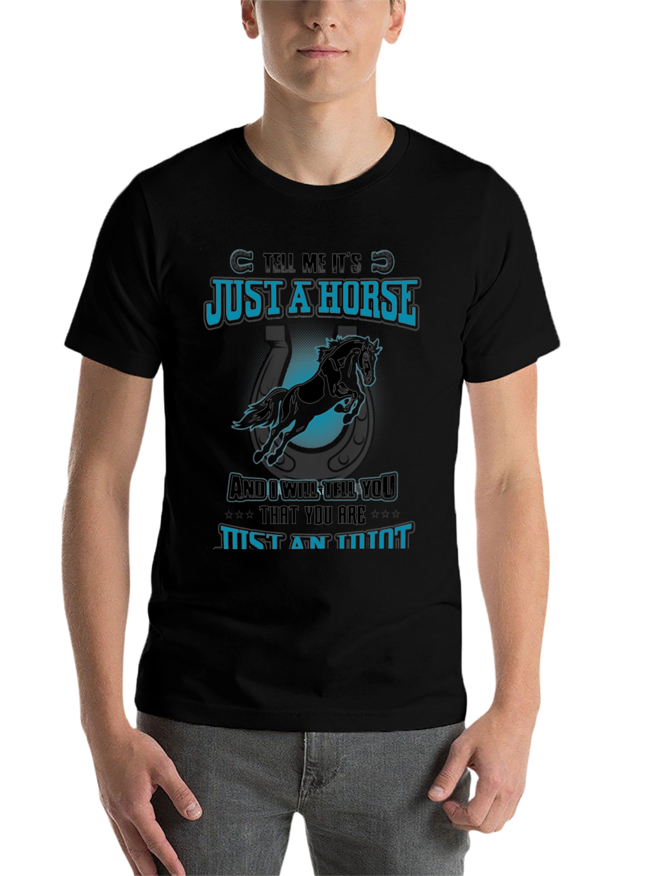 Just a Horse Tee - Animal Lover T-Shirt