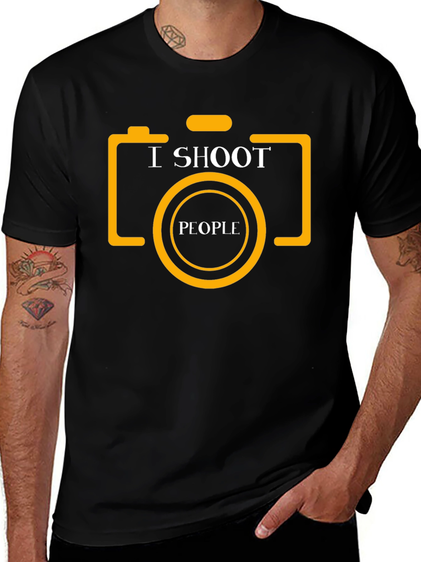 I Shoot People Photography Graphic Tee