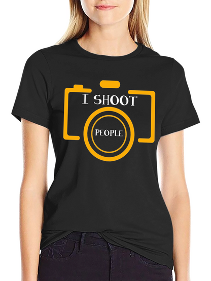 I Shoot People Photography Graphic Tee