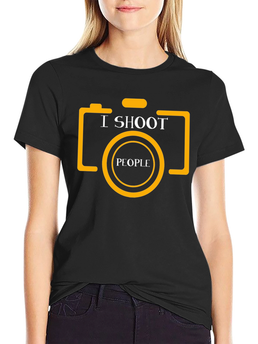 I Shoot People Photography Graphic Tee