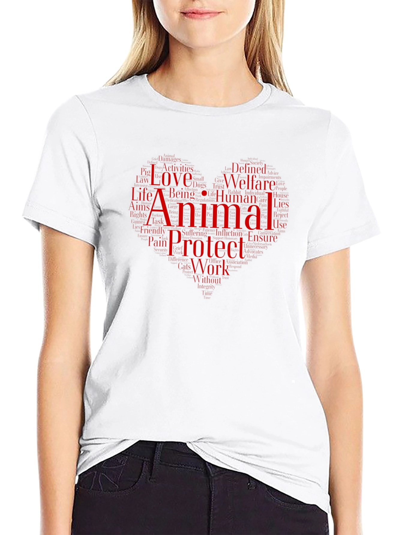 Animal Lover Graphic T-Shirt - Protect & Welfare