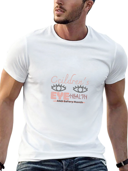 Childrens Eye Health T-Shirt - Black