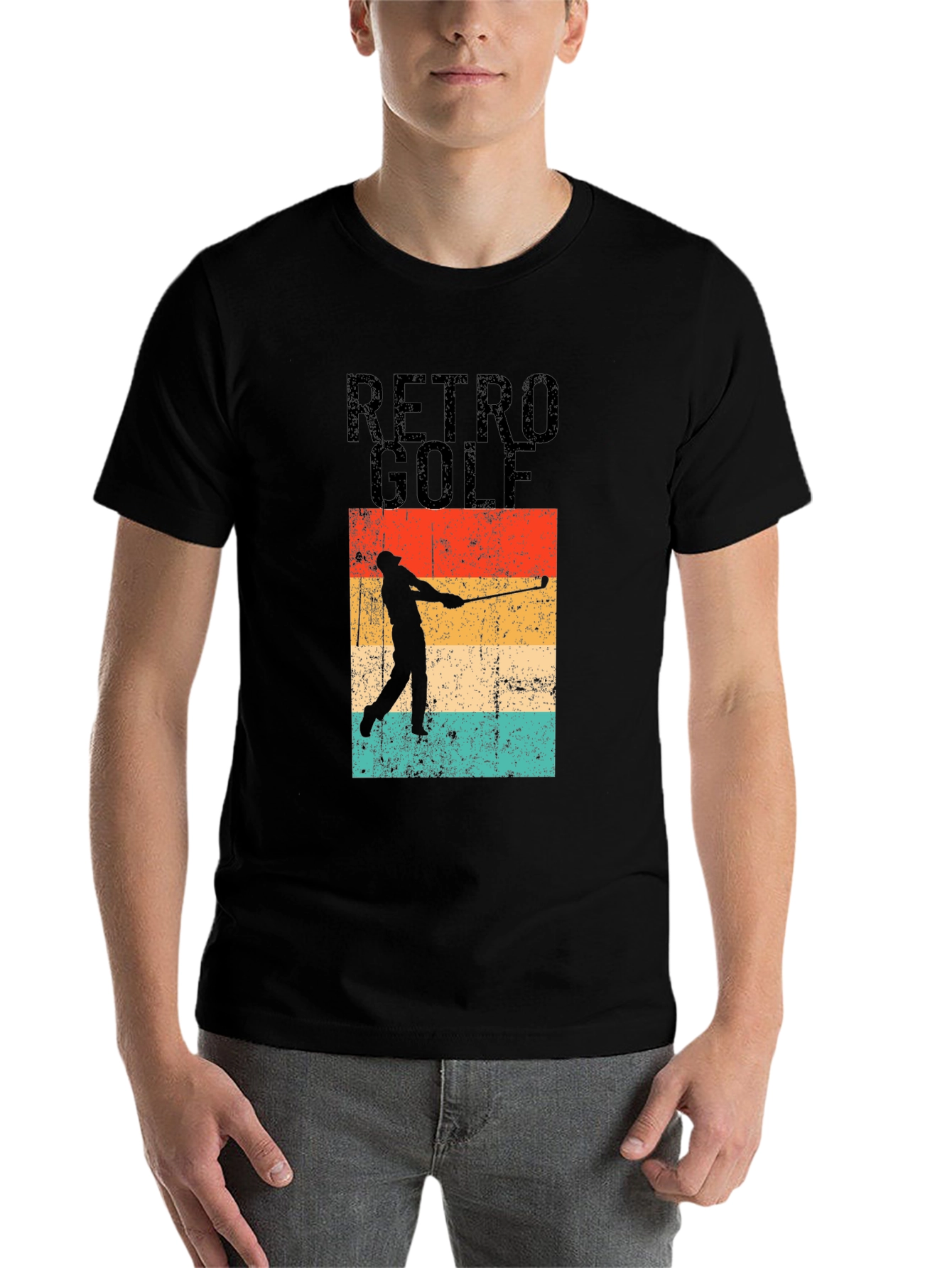 Retro Golf T-Shirt | Golfer Tee