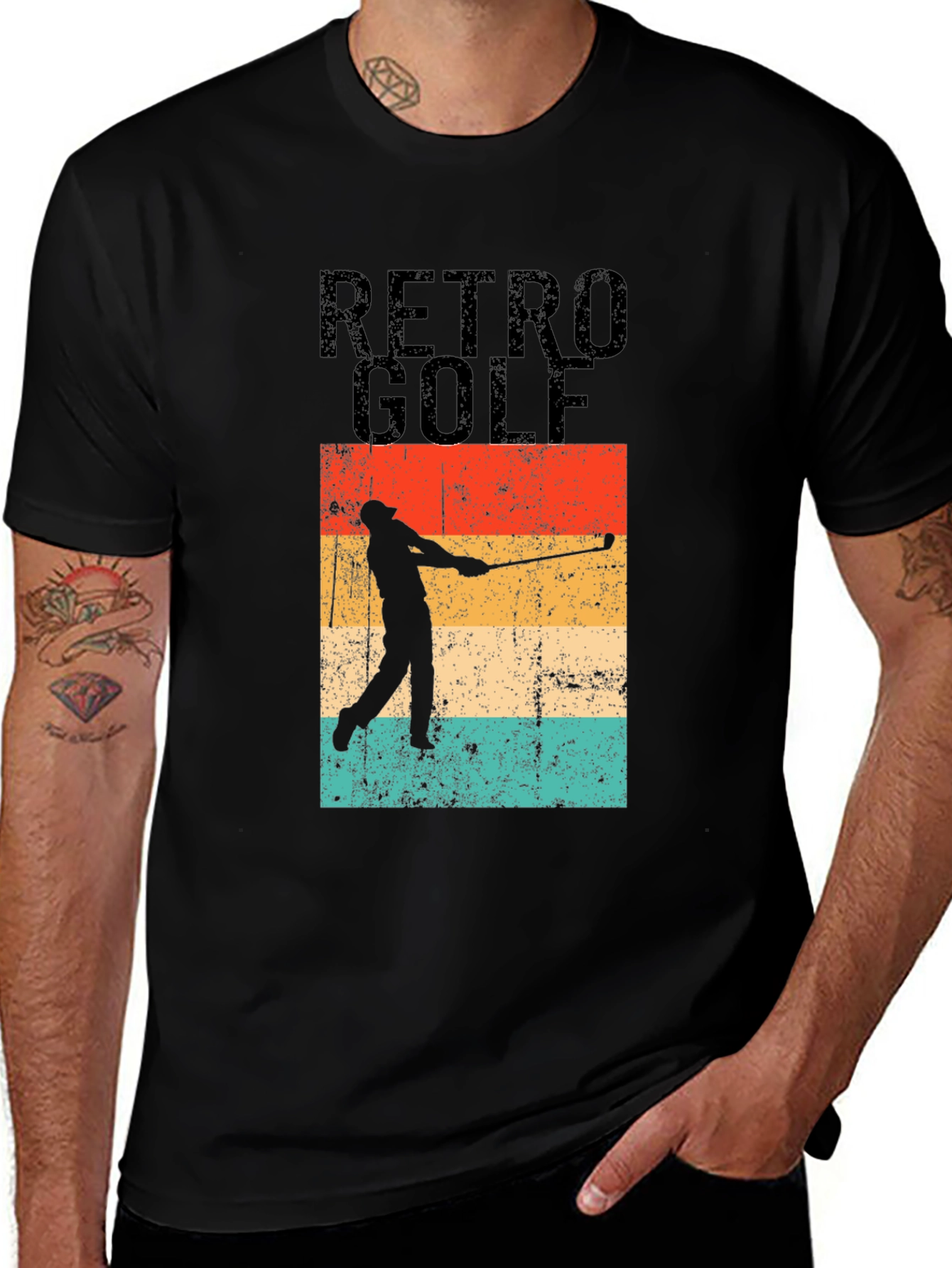 Retro Golf T-Shirt | Golfer Tee