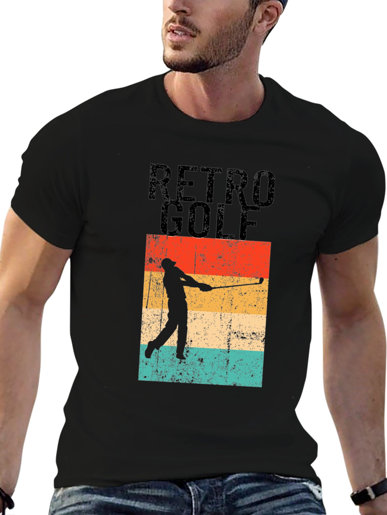 Retro Golf T-Shirt | Golfer Tee