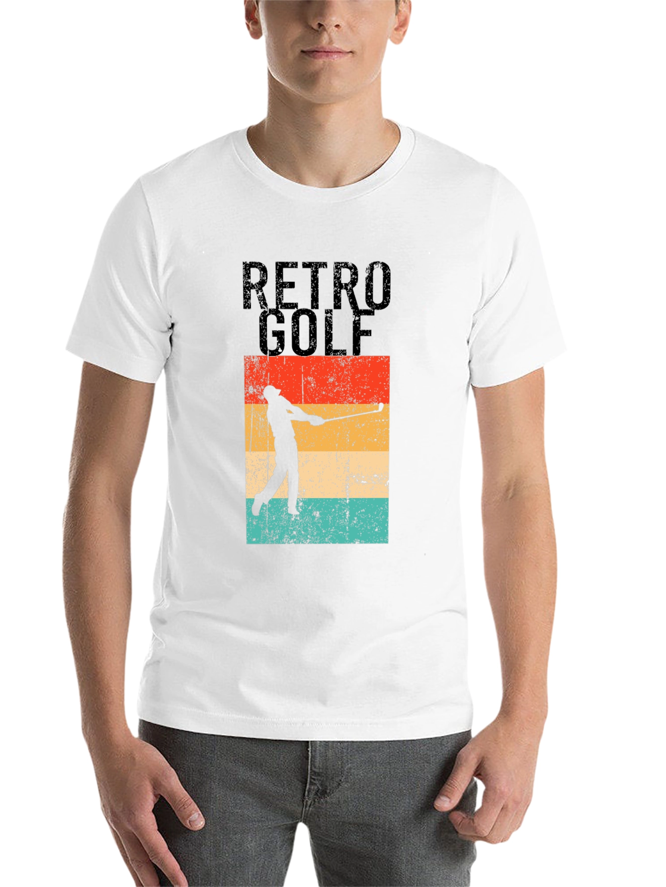 Retro Golf T-Shirt | Golfer Tee