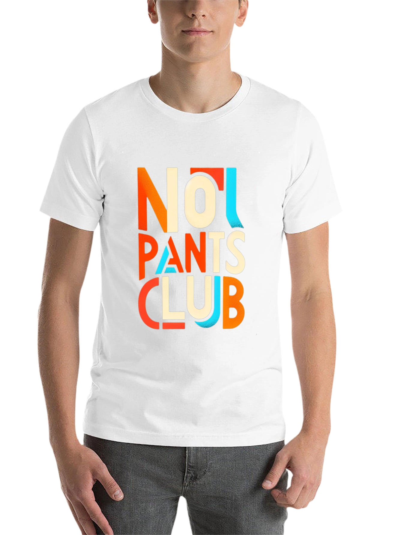 No Pants Club Graphic T-Shirt