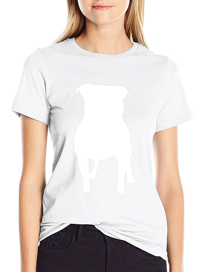 Dog Silhouette Graphic Tee