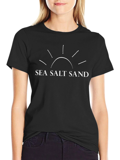 Sea Salt Sand Graphic Tee - Beach Lover Shirt