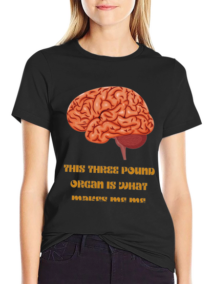 Brain Graphic T-Shirt - Makes Me Me