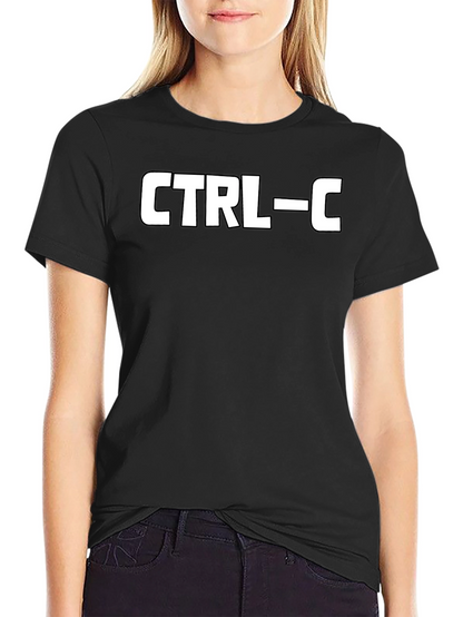 CTRL-C Copy T-Shirt - Programmer Humor Tee