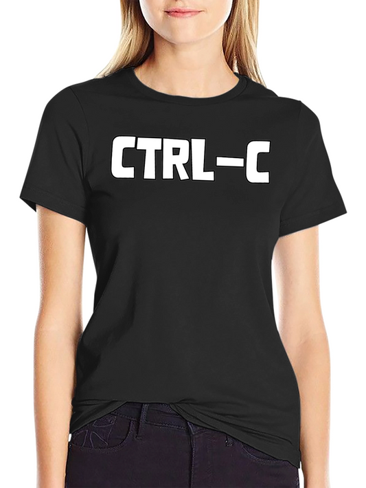 CTRL-C Copy T-Shirt - Programmer Humor Tee
