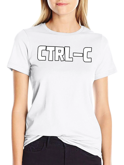 CTRL-C Copy T-Shirt - Programmer Humor Tee