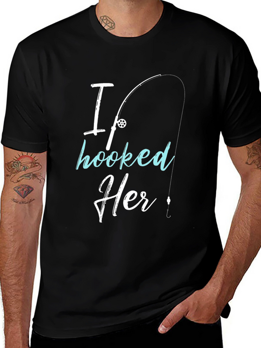 If I Hooked Her T-Shirt Fishing Couple Matching