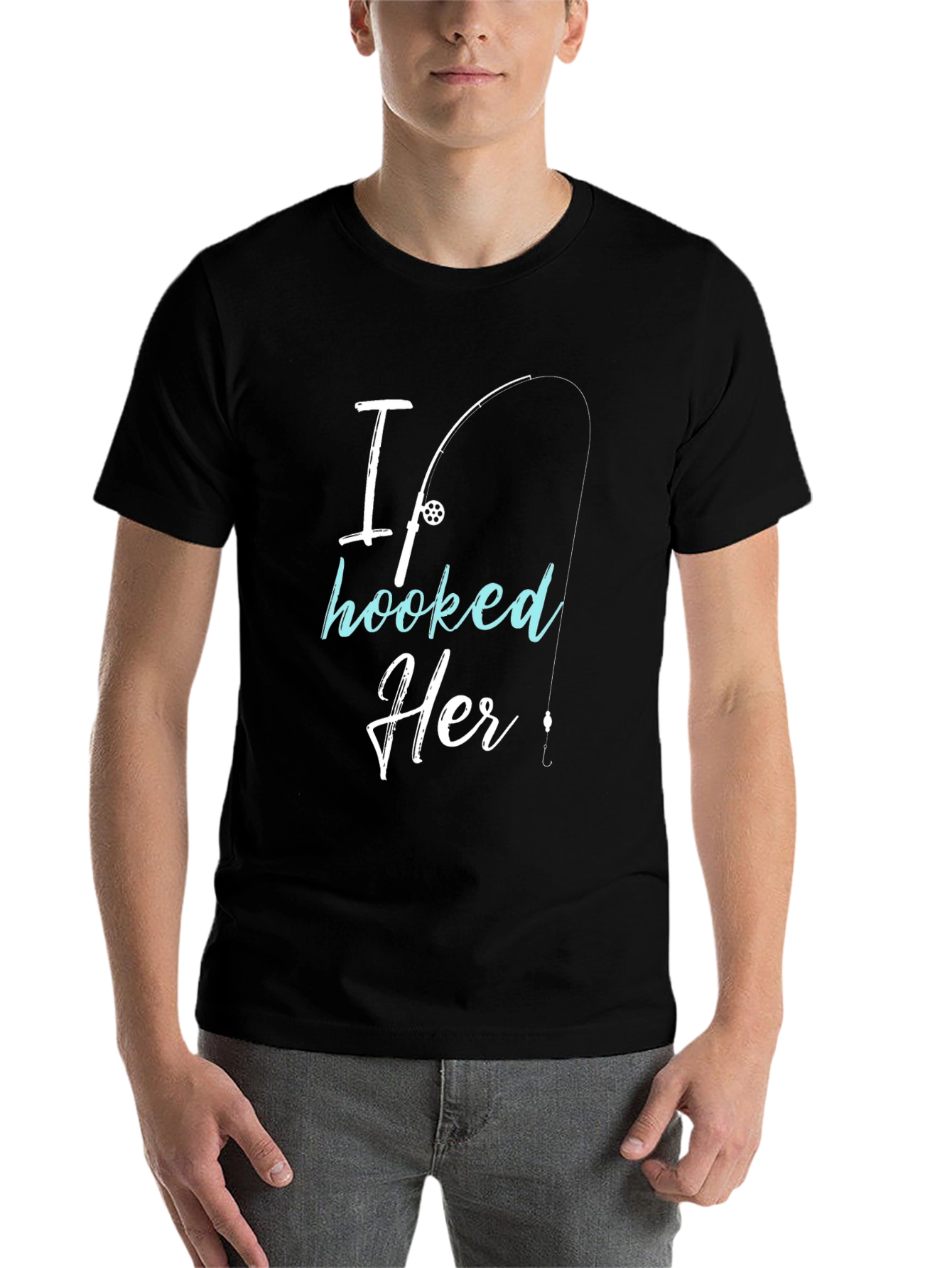 If I Hooked Her T-Shirt Fishing Couple Matching