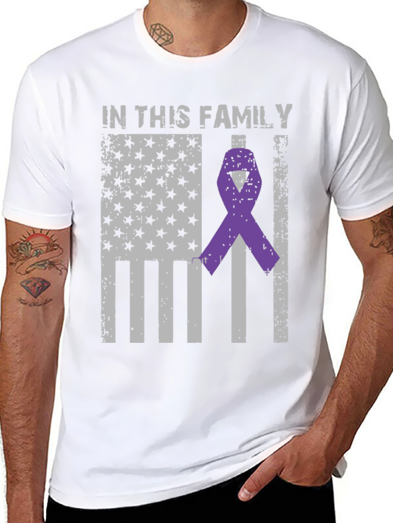 In This Family Awareness Ribbon T-Shirt