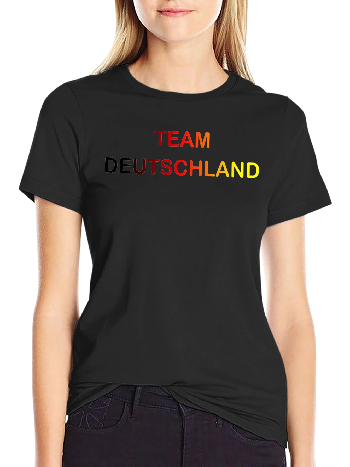 Team Deutschland Black T-Shirt