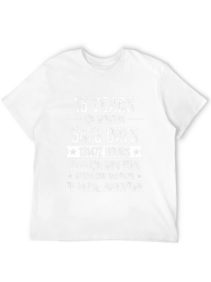 15 Years of Being Awesome Graphic T-Shirt