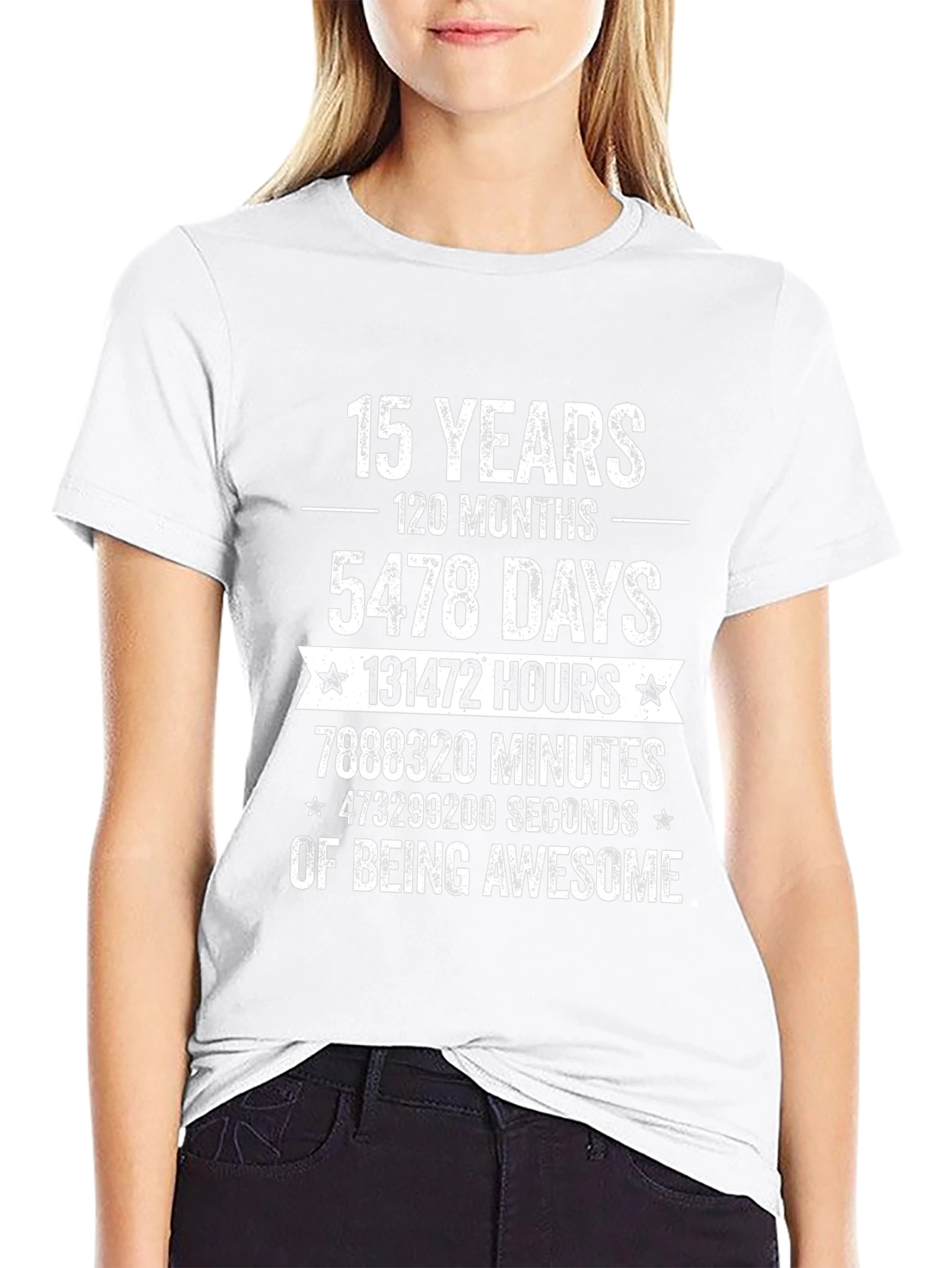 15 Years of Being Awesome Graphic T-Shirt