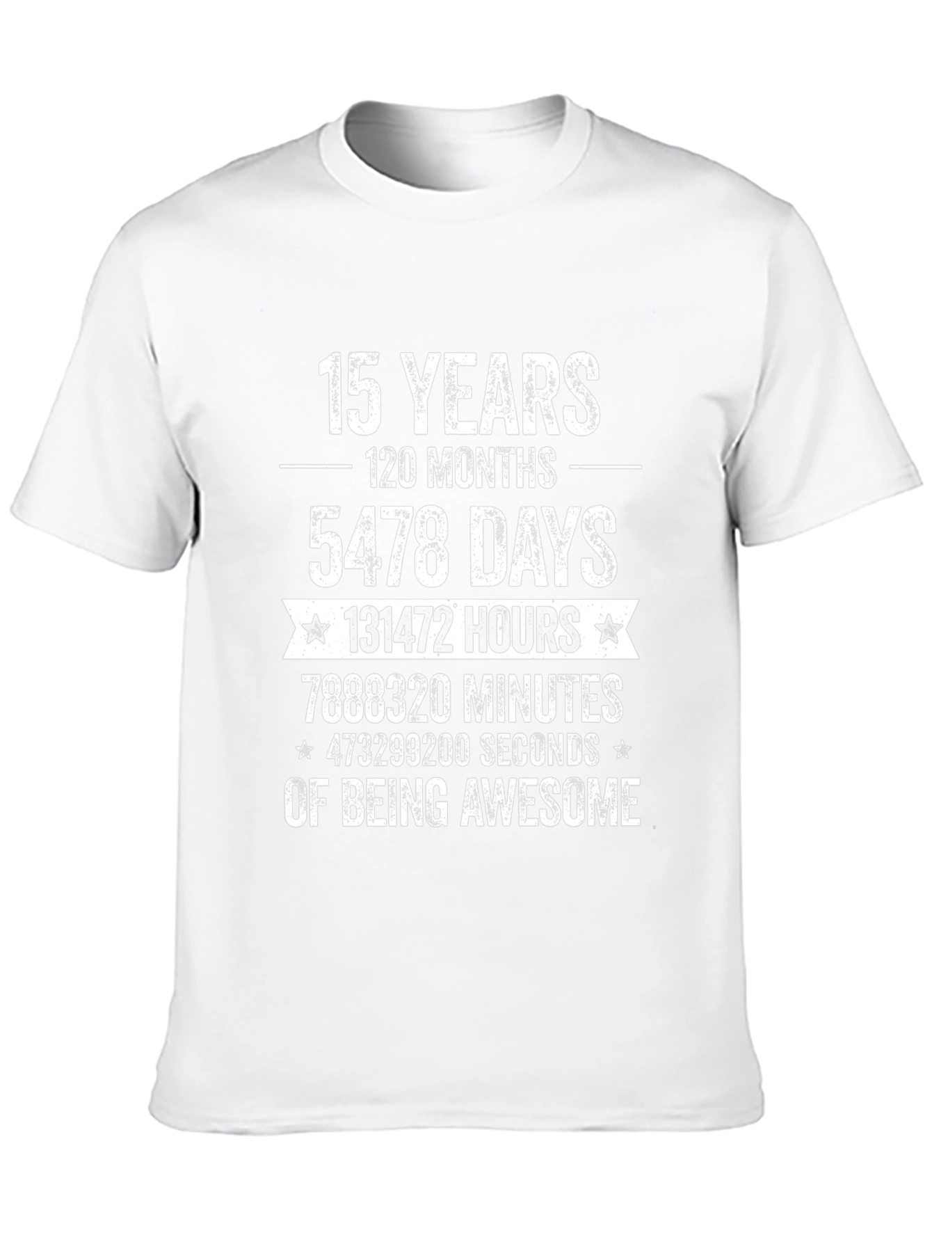 15 Years of Being Awesome Graphic T-Shirt