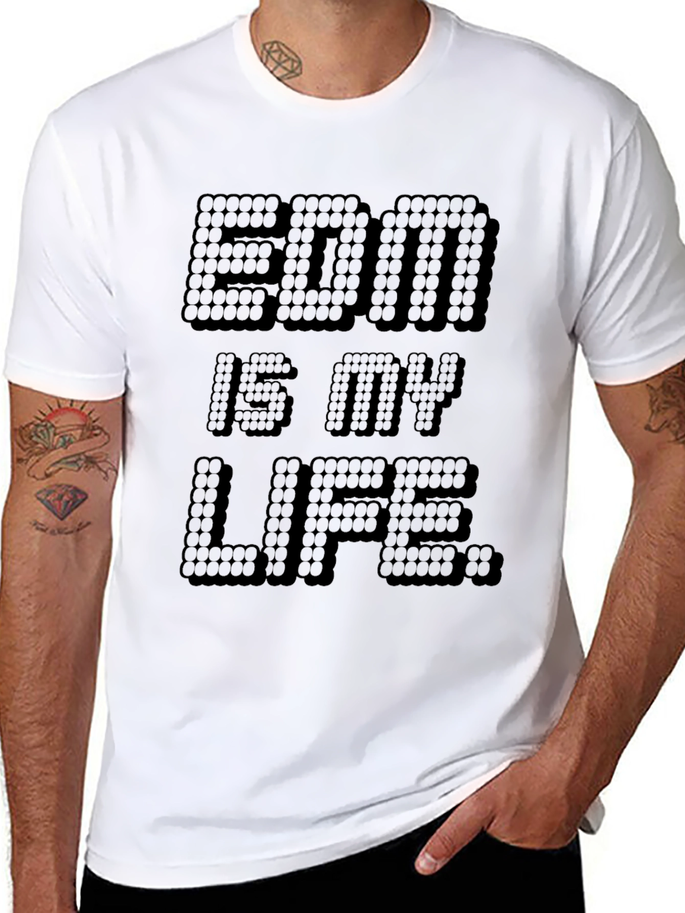 EDM is My Life T-Shirt - Electronic Music Apparel