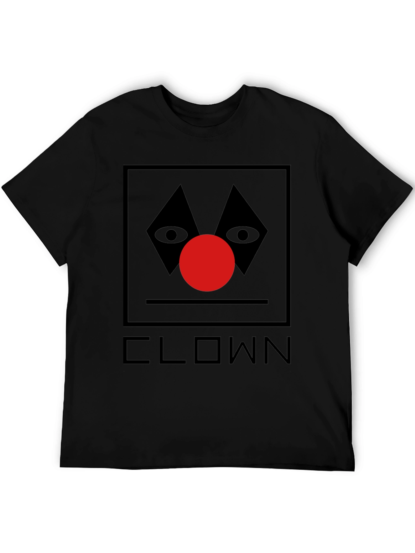 Clown Graphic Tee - Black T-Shirt