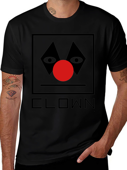 Clown Graphic Tee - Black T-Shirt