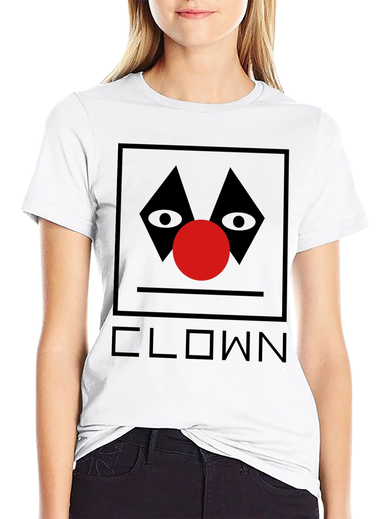 Clown Graphic Tee - Black T-Shirt