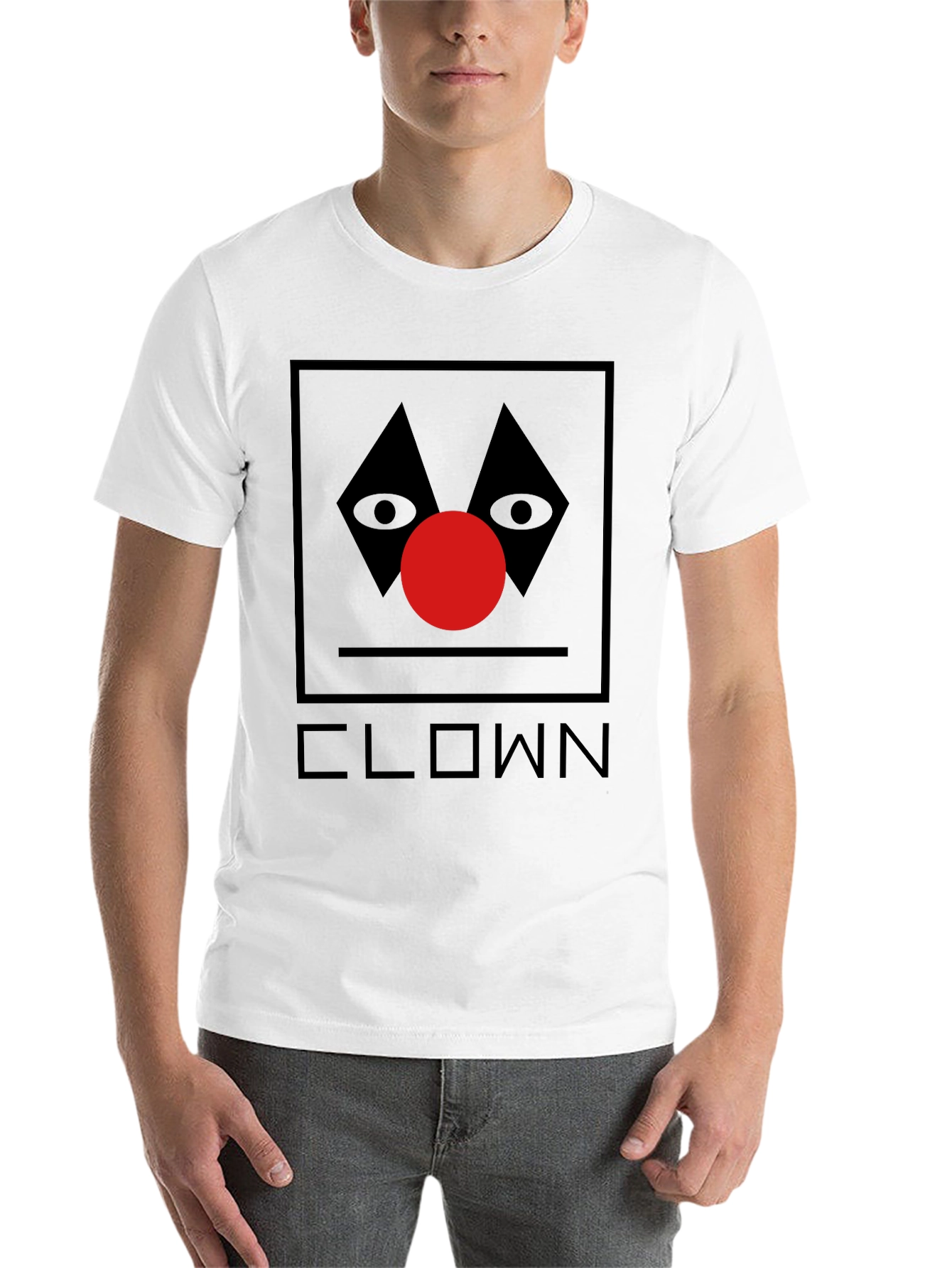 Clown Graphic Tee - Black T-Shirt