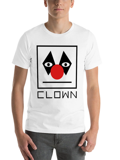 Clown Graphic Tee - Black T-Shirt