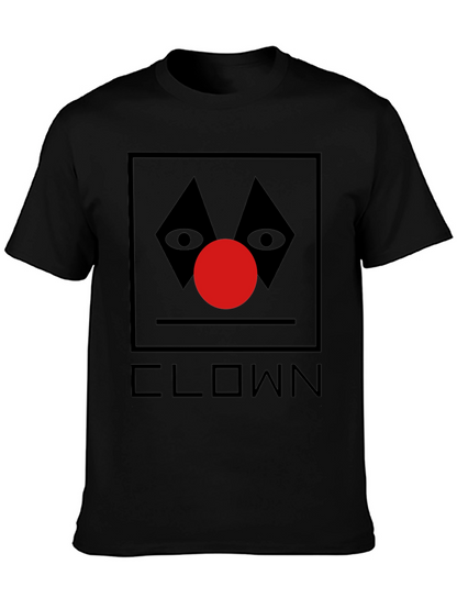 Clown Graphic Tee - Black T-Shirt