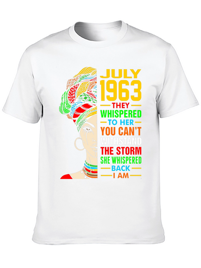 July 1963 Black Woman Graphic Tee
