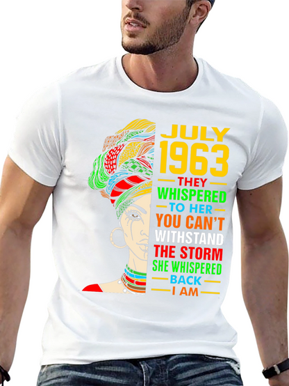 July 1963 Black Woman Graphic Tee