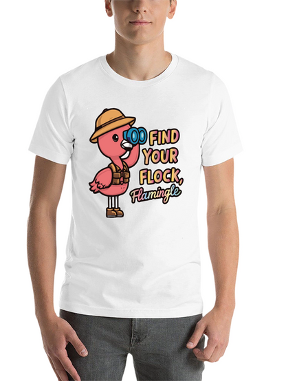 Find Your Flock Flamingo Graphic Tee
